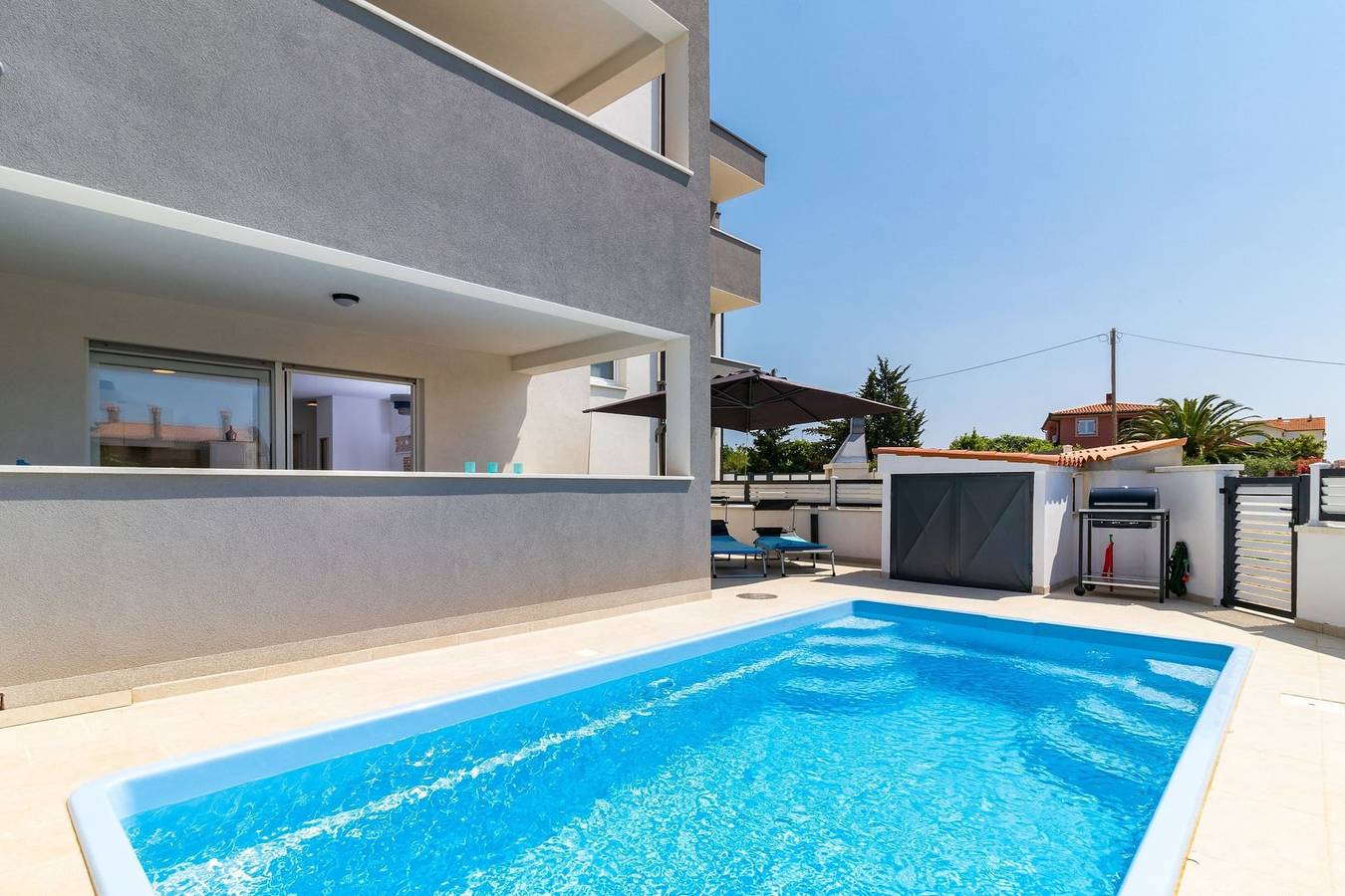 Cały apartament, Pool Apartment Sax with Sea View (Private Pool) in Medulin, Pula-Medulin
