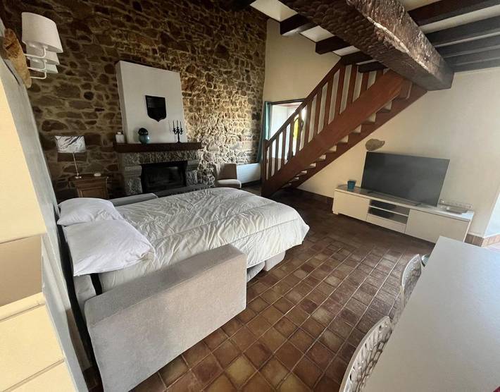 Location de vacances pour 4 personnes, avec vue et jardin dans Plage de Sciotot - 4