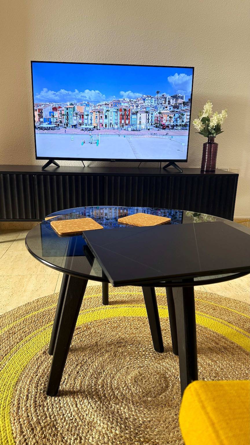 Apartamento entero, Apartamento de vacaciones para 4 personas con balcón/terraza in Villajoyosa, Costa Blanca