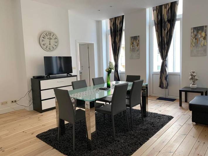 Gîte pour 6 personnes, avec Balcon dans Gare De Bruxelles Midi