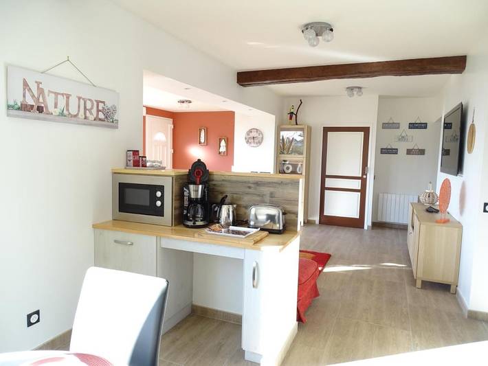 Gîte pour 4 personnes, avec vue et jardin, animaux acceptés dans Plage Du Mesnil Val Criel Sur Mer - 3