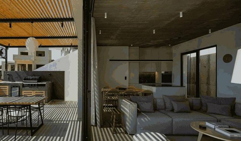 Chambre d’hôte pour 2 personnes, avec Terrasse et Piscine dans Patmos