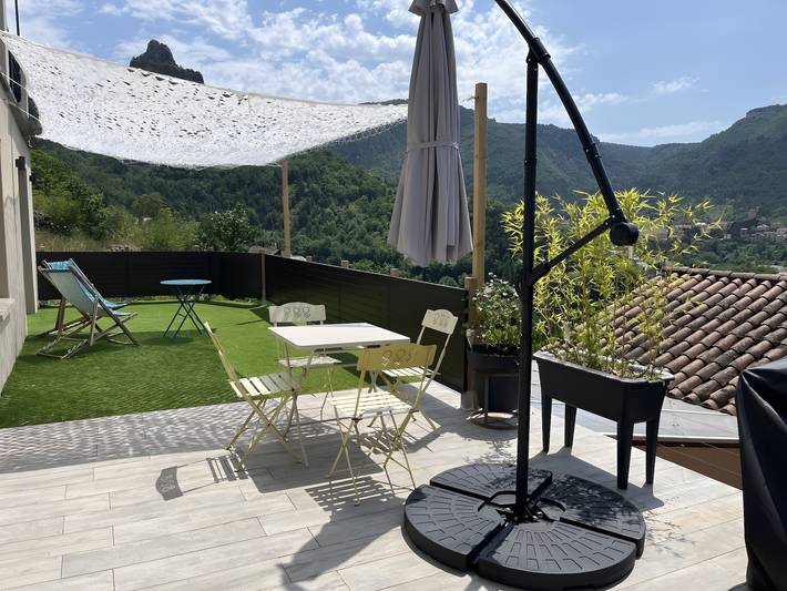 Appartement de vacances pour 3 personnes dans les Gorges du Tarn