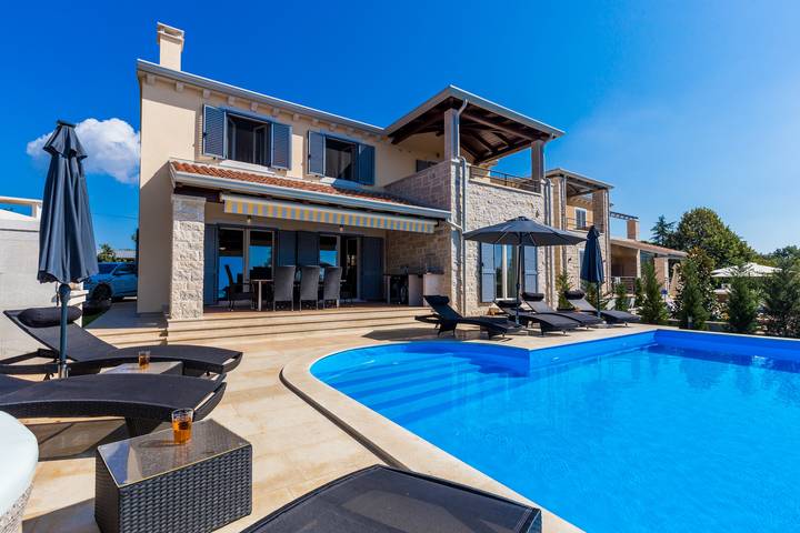Villa für 8 Personen, mit Meerblick - 1