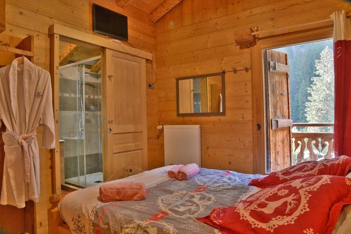 Maison d’hôte pour 2 personnes, avec jardin ainsi que vue et sauna, animaux acceptés à Morzine - 3