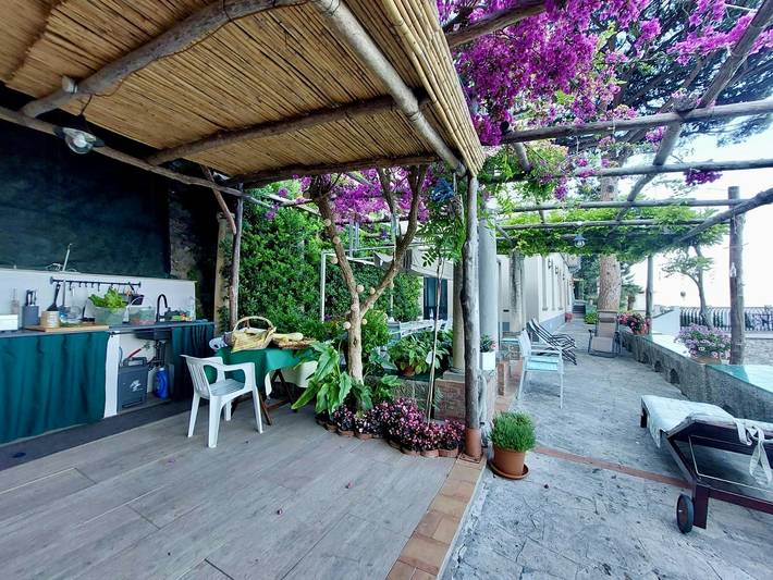 Ganze Wohnung, Haus am Meer mit Terrasse in Atrani in Castiglione, Ravello