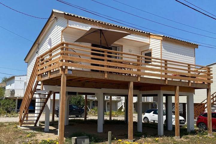 Chalet für 6 Personen, mit Terrasse in Gruissan Plage