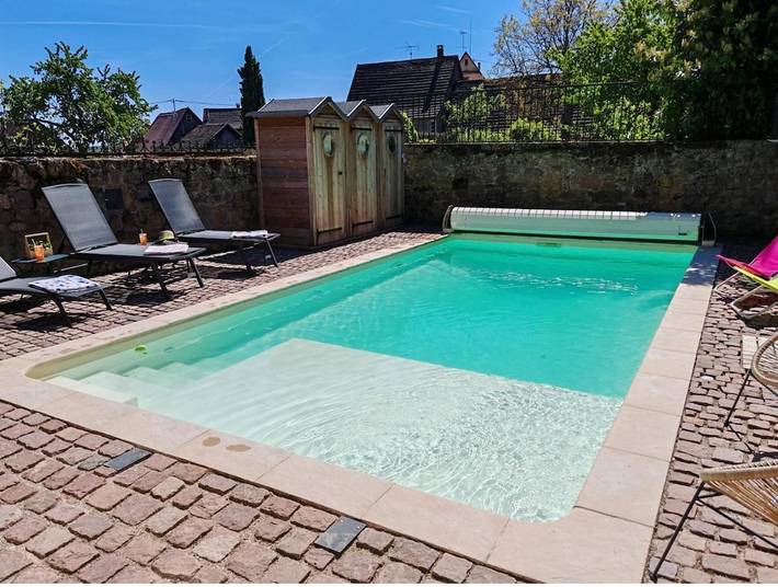 Maison de vacances pour 8 personnes, avec piscine et jardin