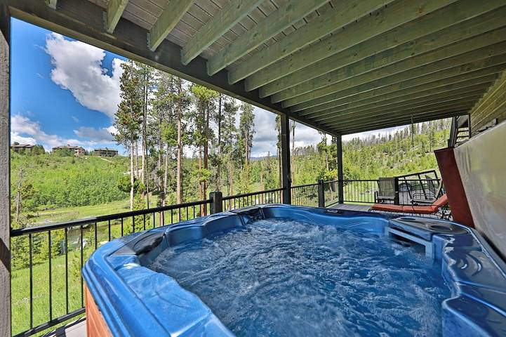 Vacation rental for 8 people, with yard and hot tub in Grand Lake