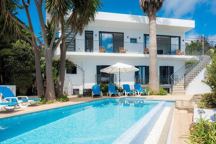 Ferienhaus für 8 Personen, mit Balkon und Garten
