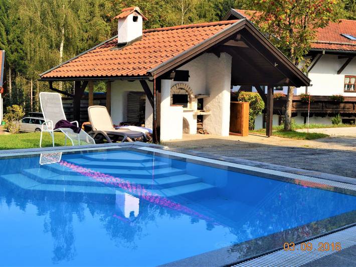 Ferienwohnung für 4 Personen, mit Garten und Pool, mit Haustier - 1
