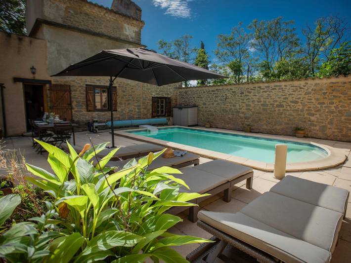 Charming stone house with a private pool in Montréal (Aude), Región de Carcassonne