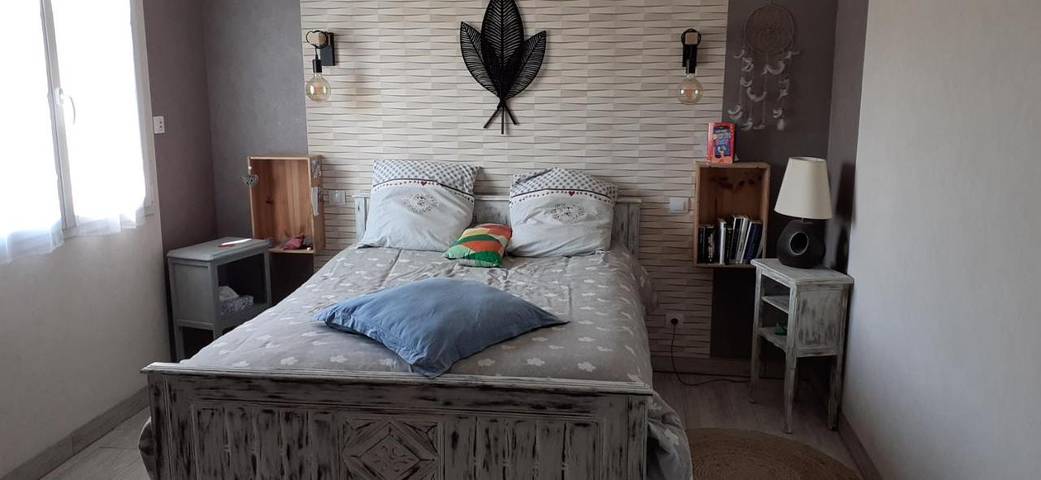 Chambre d’hôte pour 2 personnes, avec jardin et vue