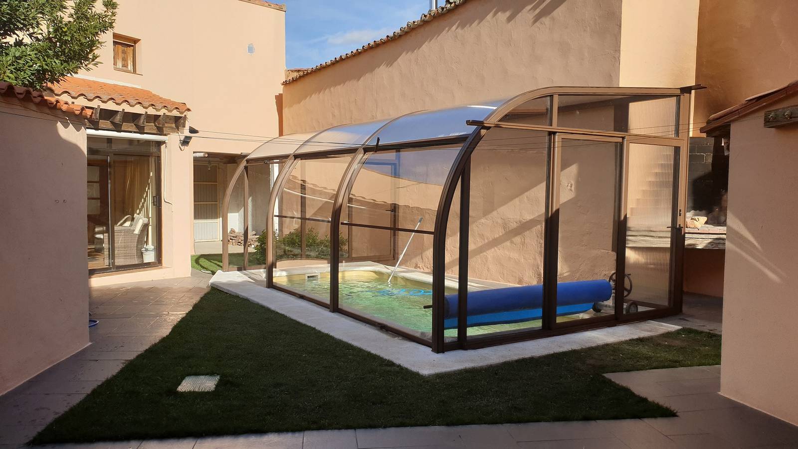 Charming villa in Pajares de la Lampreana with private pool in Zamora Province