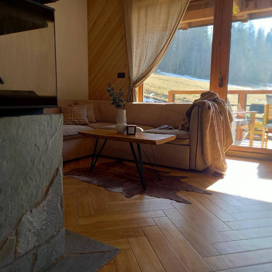 Babcia Góralka house in Bukowina Tatrzańska, Karpaty (Polska)