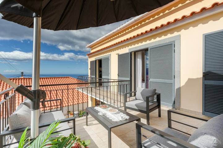 Casa de férias para 4 pessoas, com Varanda em Calheta