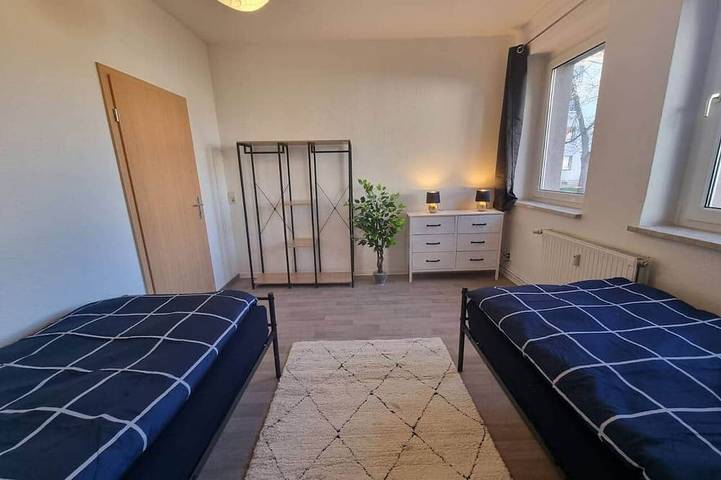 Ganze Wohnung, Monteurzimmer Merseburg Zentrum – 4 Betten in Merseburg, Saale-Unstrut
