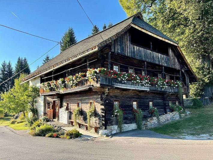 Ferienhaus für 8 Personen, mit Garten und Balkon sowie Sauna, mit Haustier in Fresach