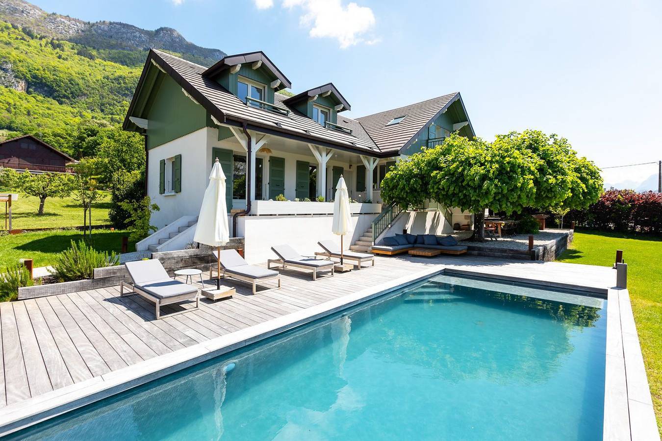 Villa Des Tilleuls in Veyrier-du-Lac, Annecy en omgeving