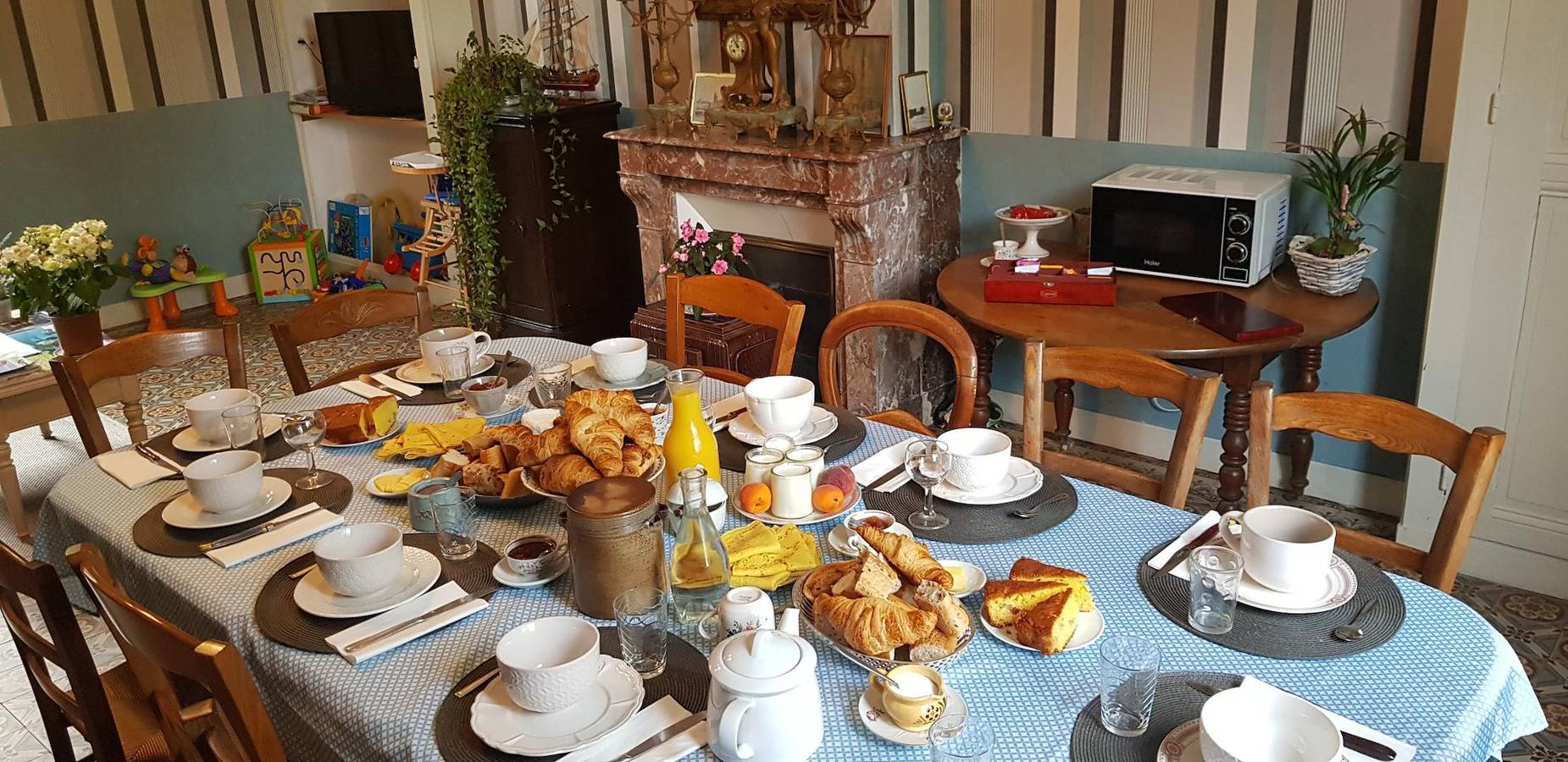 Alojamiento y desayuno para 3 personas con terraza in Vieux-Manoir, Región de Rouen