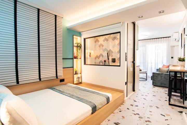 Ferienwohnung für 2 Personen, mit Balkon - 1