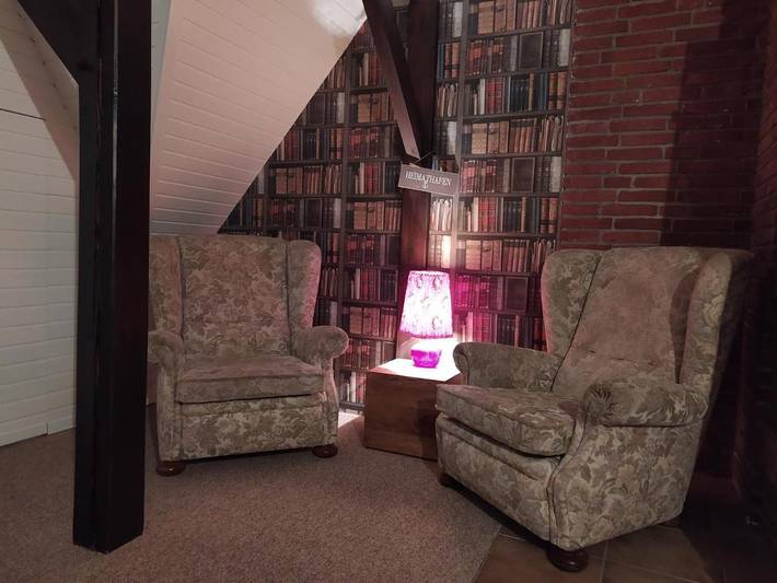 Ferienwohnung für 5 Personen, mit Terrasse und Garten sowie Ausblick in Brake - 4