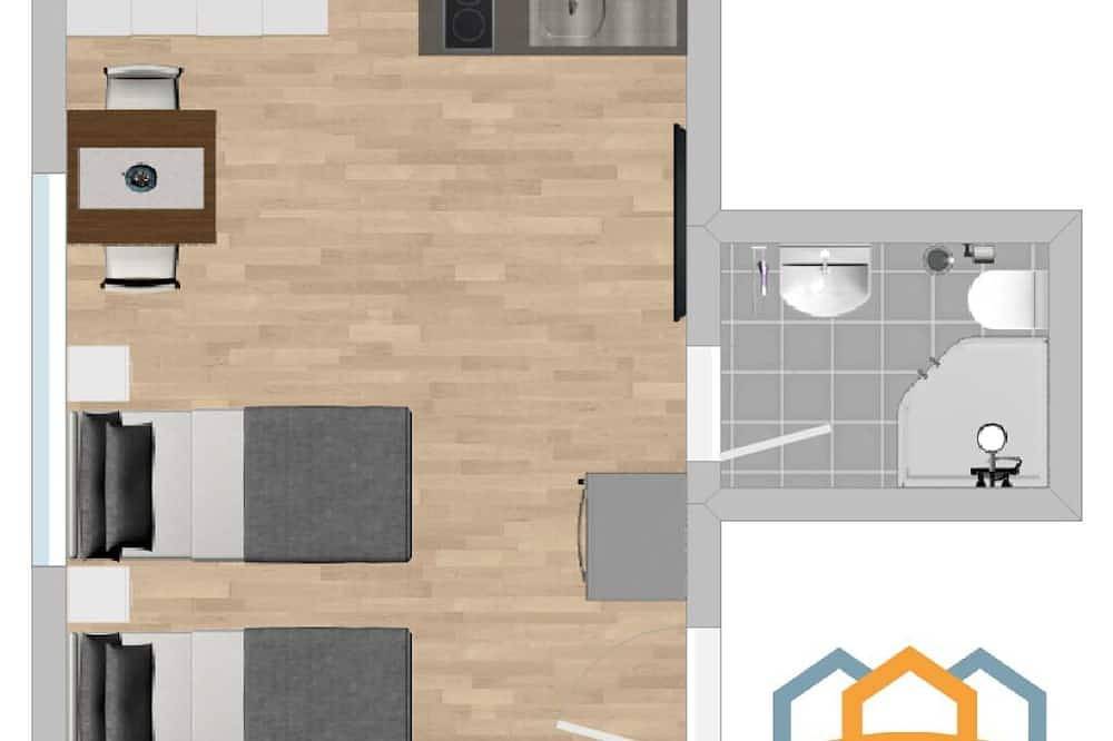 Apartamento entero, (Lap102) Smart workers rental/ rental housing  in Lappersdorf, Baviera Oriental