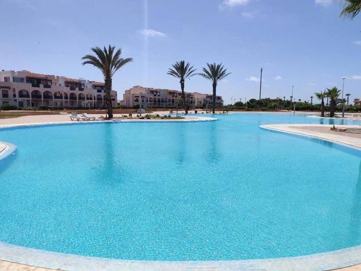 Appartement de vacances pour 6 personnes, avec jardin ainsi que piscine et vue