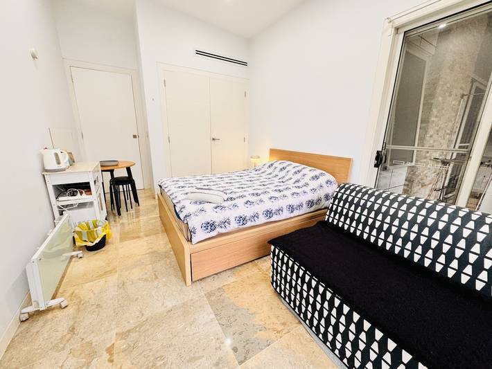 Studio für 3 Personen, mit Garten - 1
