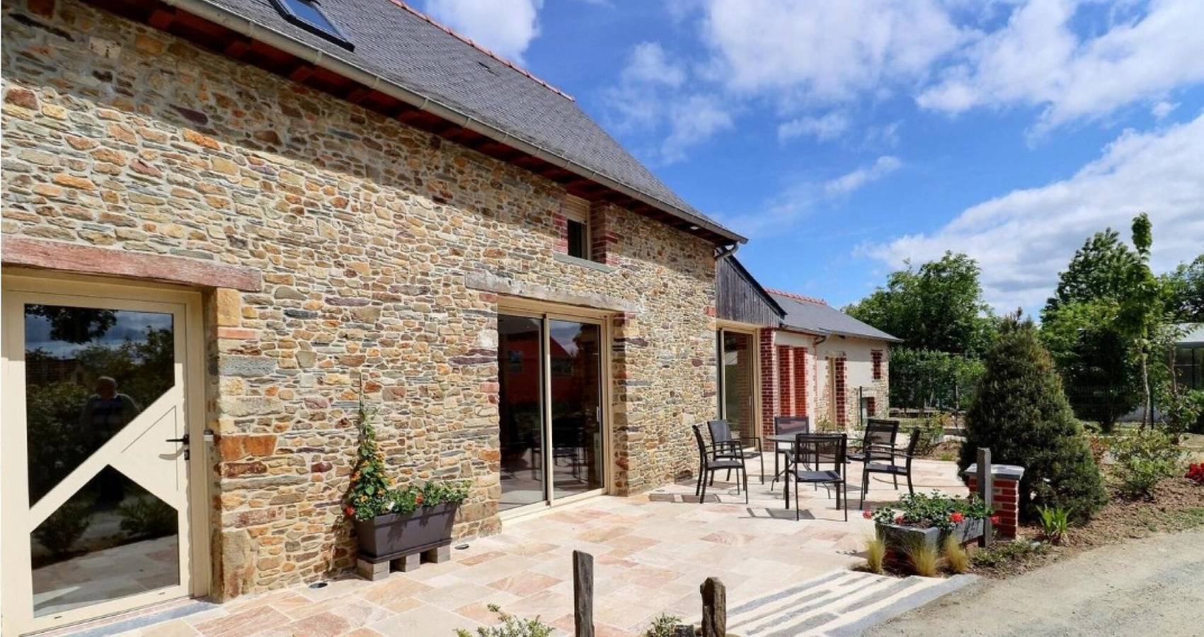 Maison de vacances 'Maison' avec terrasse privée et Wi-Fi in Amanlis, Région de Rennes