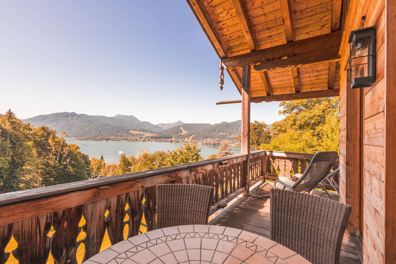 Entire holiday apartment, Holiday apartment for 4 people with balcony in Gmund, Bavarian Alps