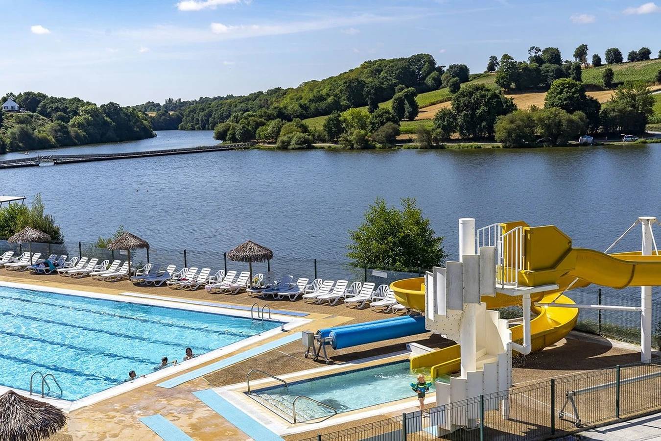 Zecamping 4* - Bord de Lac - Top Parc Aqua  - Dog Friendly in Jugon-les-Lacs, Dinan und Umgebung