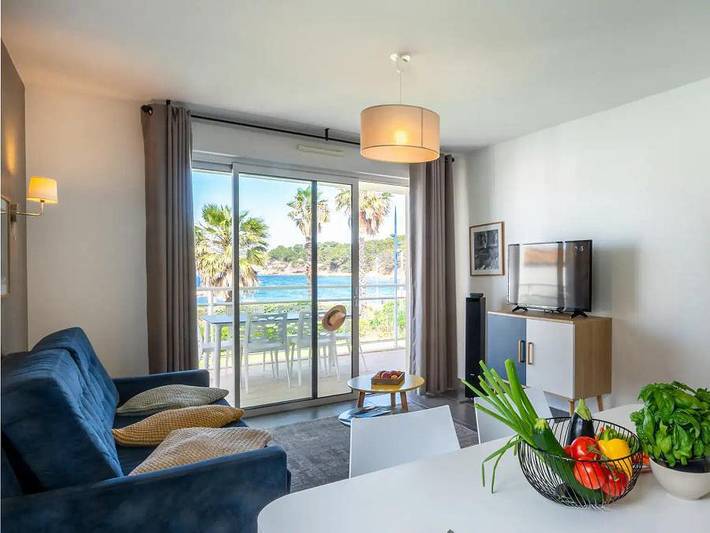 Apartamento entero, Résidence Goélia Cap Azur - Piso 6 personas - G/360_2 Habitaciones Cabina 6 Personas in Saint-Mandrier-sur-Mer, Costa mediterránea (Francia)
