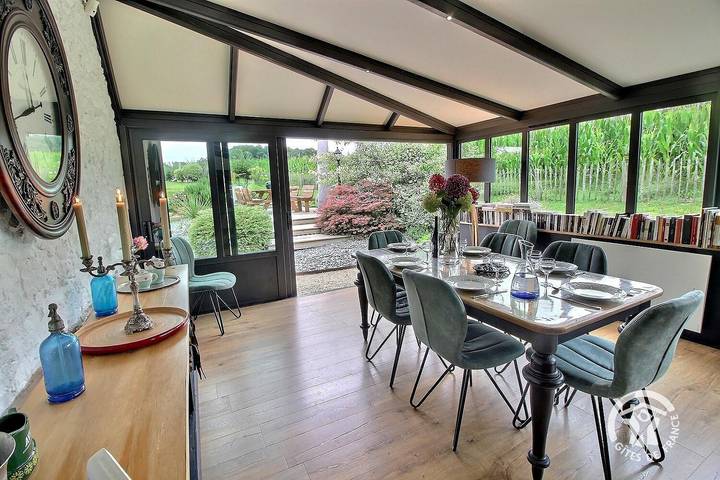 Gîte pour 5 personnes, avec jardin et piscine, animaux acceptés à Pleslin-Trigavou - 4