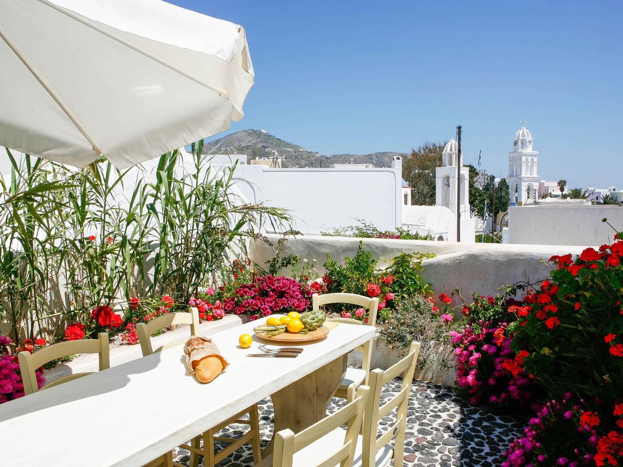 Spacieuse villa à Megalochori avec piscine in Megalochori, Santorin