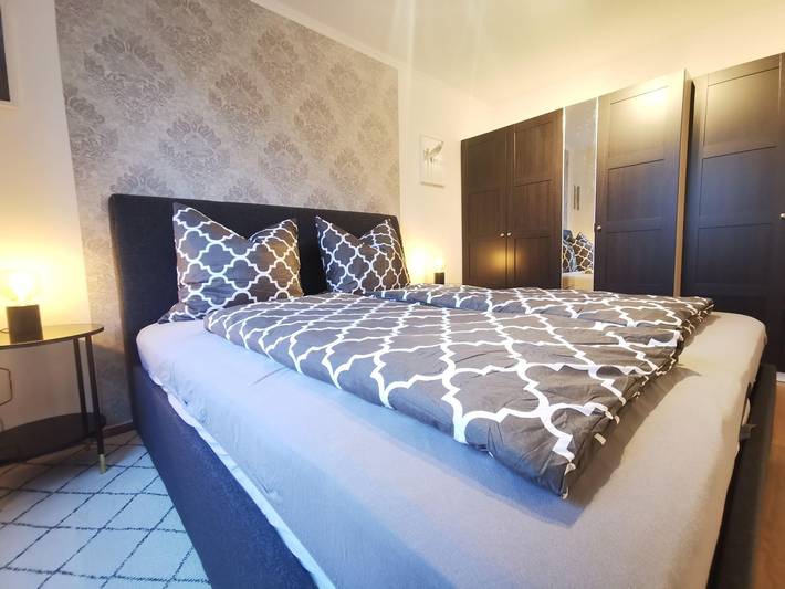 Ganze Wohnung, 55m² Apartment für 1-2 Personen, modern und stilvoll eingerichtet, Parkplatz und WLAN kostenfrei in Schwarzenbek, Kreis Herzogtum Lauenburg