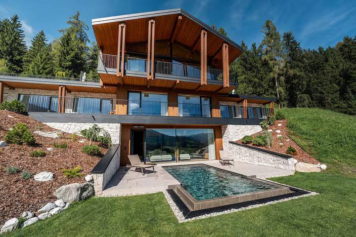 Ferienhaus für 12 Personen, mit Whirlpool und Terrasse in den Dolomiten - 2