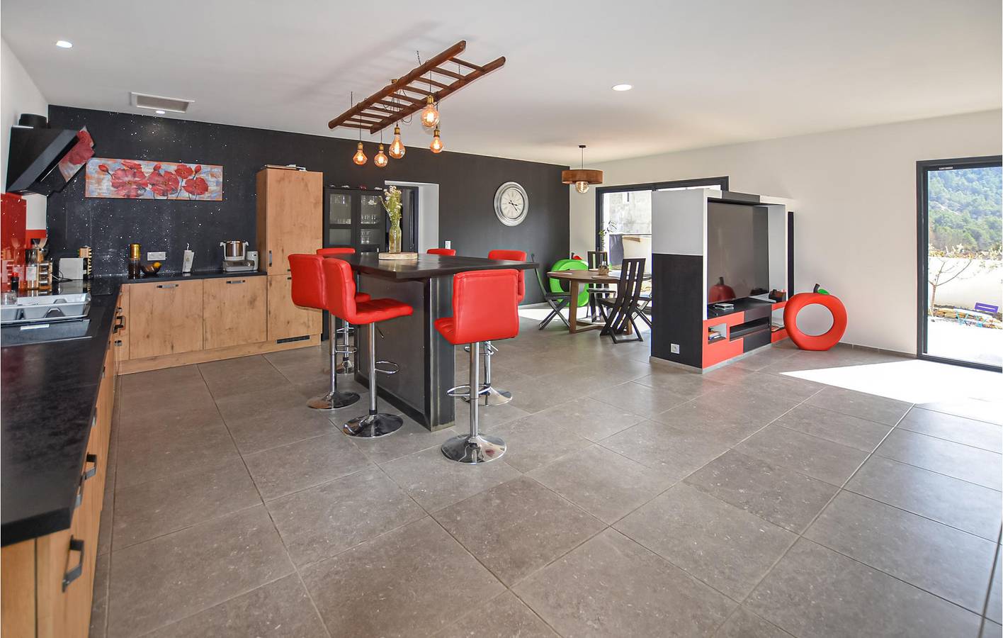 Appartement avec vue sur la montagne, avec piscine et jardin in Propiac, Région de nyons