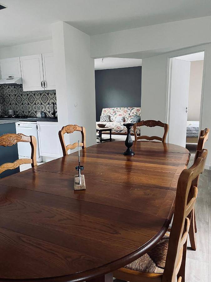 Appartement de vacances pour 8 personnes, avec jardin, animaux acceptés