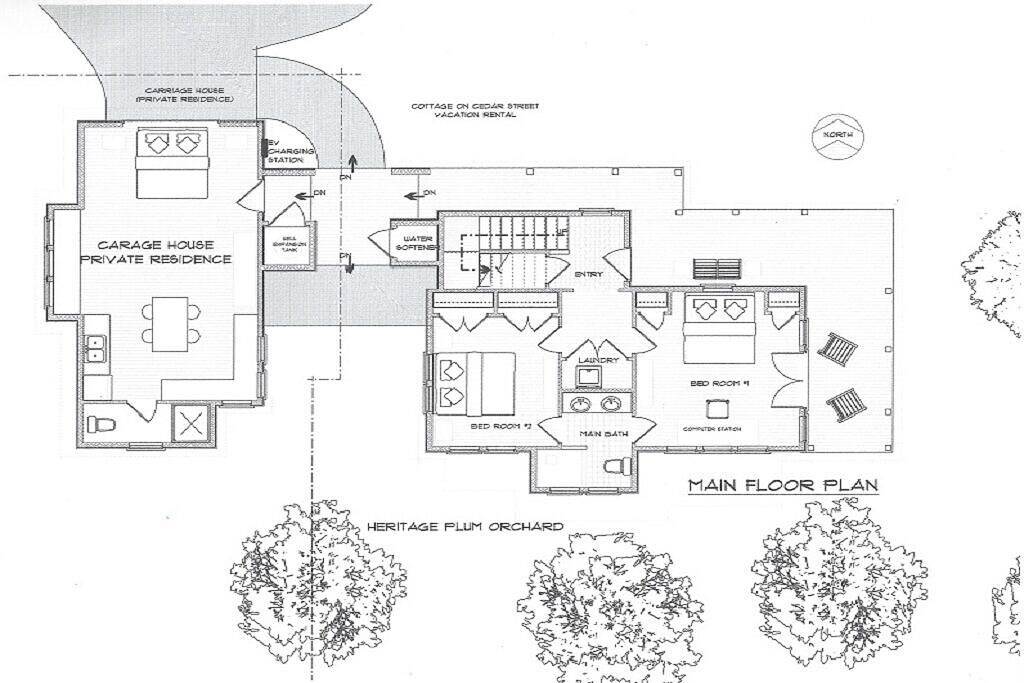 Chef's Kitchen, Salish Sea View, Ev Charger: This is The Cottage on Cedar Street in San Juan Island