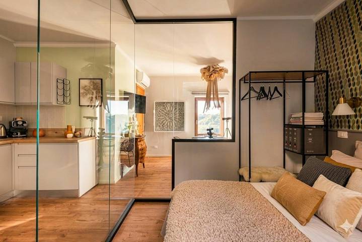 Ganze Wohnung, Design-Apartment im alten Dorf, Latium in Calcata, Rom Provinz