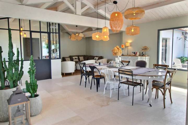 Gîte pour 12 personnes, avec piscine à Sainte-Marie-de-Ré - 2