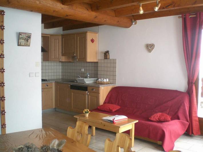Chalet pour 6 personnes, avec terrasse et balcon/terrasse, animaux acceptés à Valloire - 3