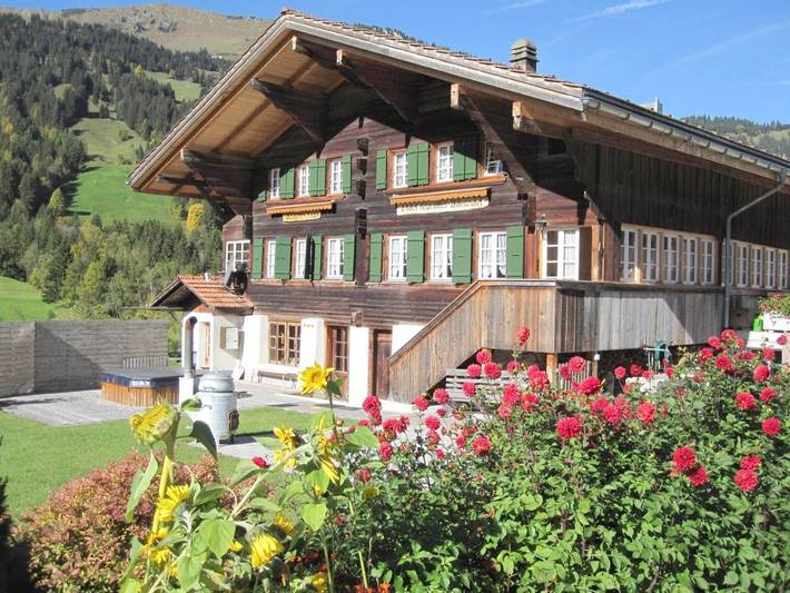 BnB für 3 Personen, mit Ausblick und Sauna sowie Garten in der Schweiz