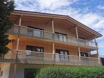 Ferienwohnung für 4 Personen, mit Garten und Ausblick, kinderfreundlich in Bad Dürrheim