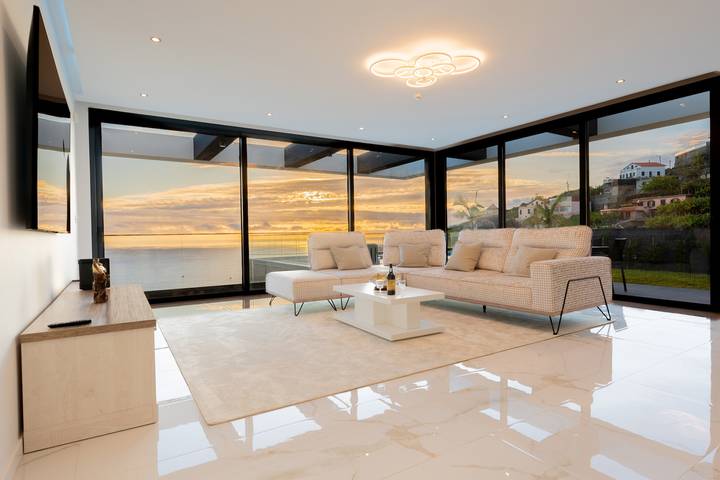 Location de vacances pour 6 personnes, avec piscine ainsi que vue sur l’océan et jardin à Ribeira Brava - 3