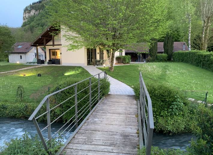 Chalet pour 8 personnes, avec terrasse et jardin