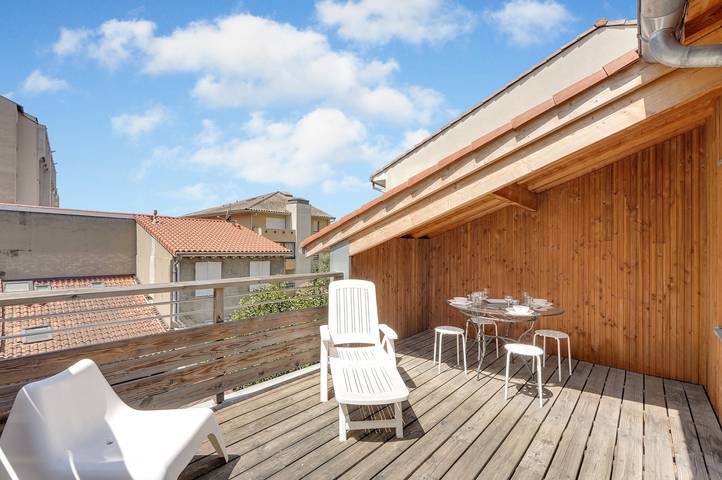 Ferienwohnung für 4 Personen, mit Terrasse in Toulouse