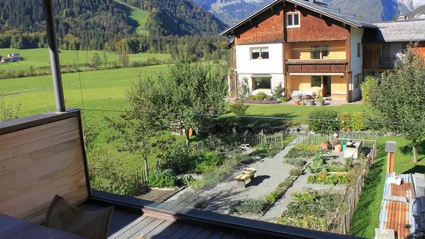 Vakantiewoning voor 2 personen, met tuin in Schoppernau