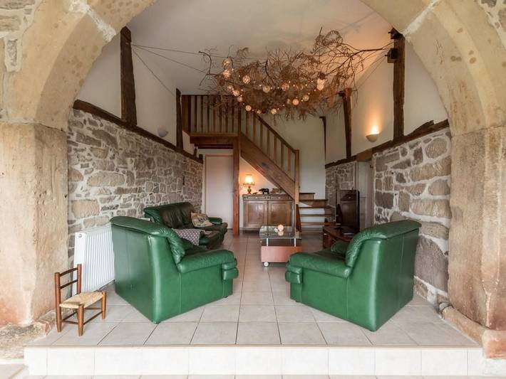 Gîte pour 12 personnes, avec jardin, animaux acceptés dans Les Mille étangs - 4